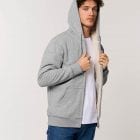 Polaire Bio Homme Gris Chiné