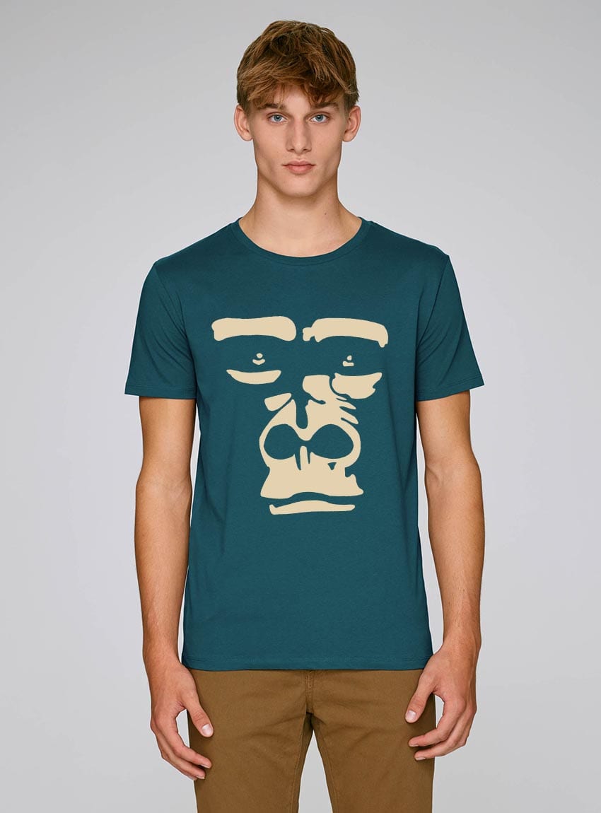Tshirt Bio Homme Gorilla Outremer