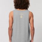 Débardeur Bio Homme Gris Chiné