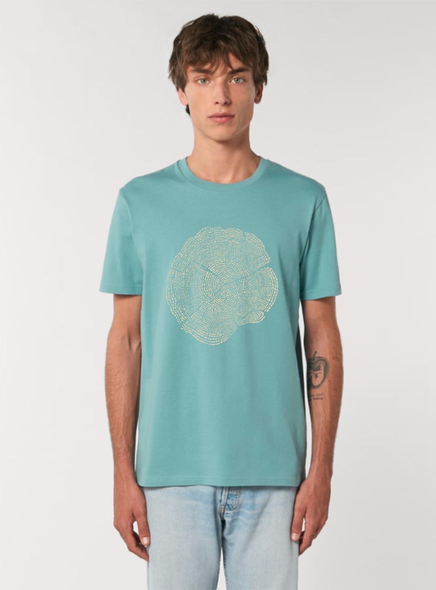 Tshirt Bio Homme Evolution Eucalyptus