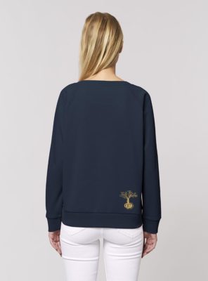 Pull Bio Femme Marine