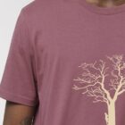Tshirt Bio Homme Save The World Hibiscus