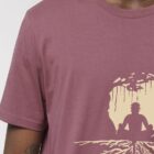 Tshirt Bio Homme Zen Hibiscus