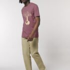 Tshirt Bio Homme Save The World Hibiscus