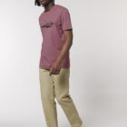 Tshirt Bio Homme Silence Hibiscus