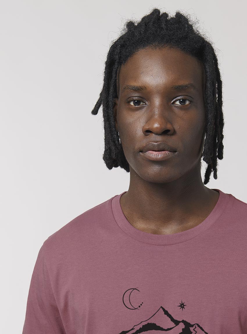 Tshirt Bio Homme Silence Hibiscus