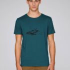 Tshirt Bio Homme Silence Outremer