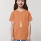 Tshirt Enfant Bio Sky Totem Abricot