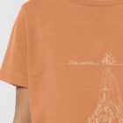 Tshirt Enfant Bio Baleine Abricot