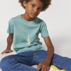 Tshirt Enfant Bio Sky Totem Eucalyptus