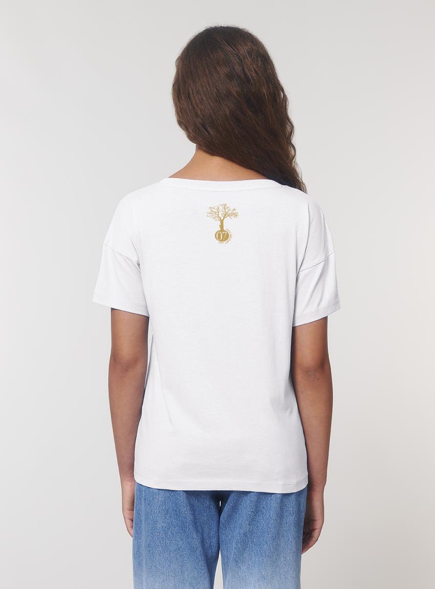 Tshirt Bio Femme White