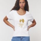 Tshirt Bio Femme Zen White