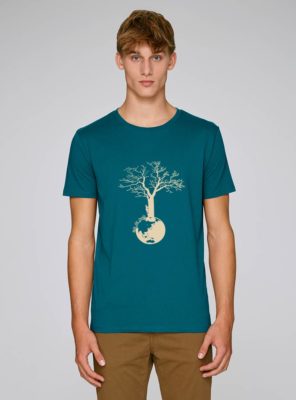 Tshirt Bio Homme Save The World Océan
