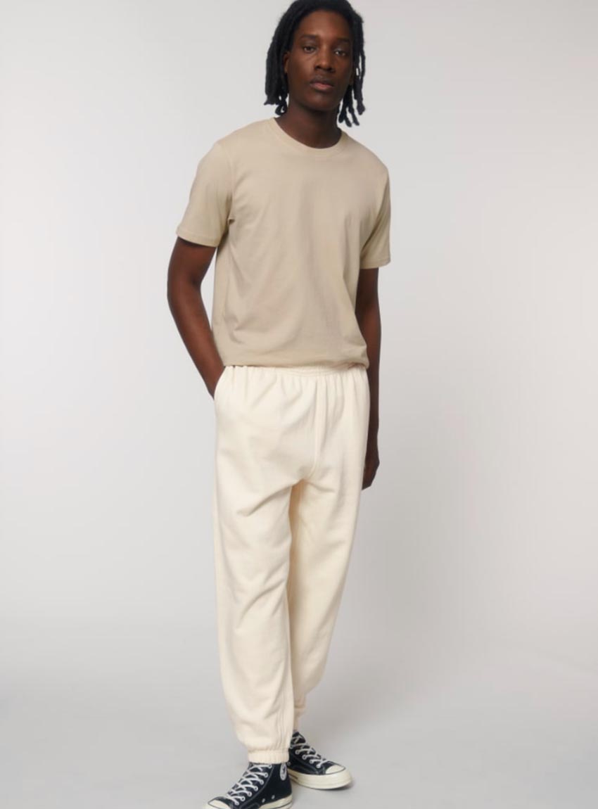Jogging Bio Unisex Crème