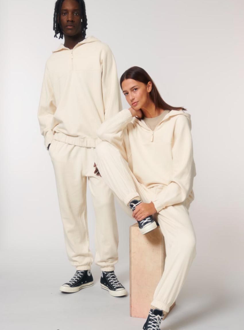 Jogging Bio Unisex Crème