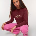 Pull Bio Unisex Silence Bordeau