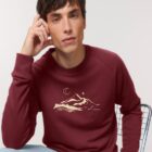 Pull Bio Unisex Silence Bordeau