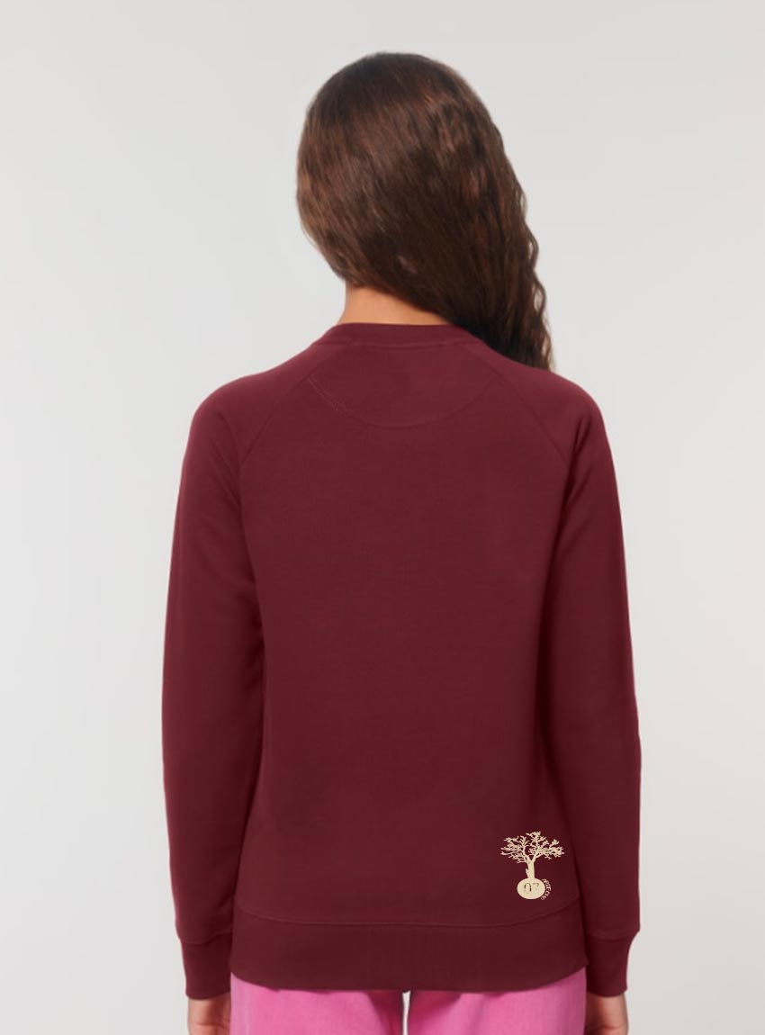 Pull Bio Unisex Silence Bordeau