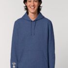 Sweat Bio Unisex Bleu Denim