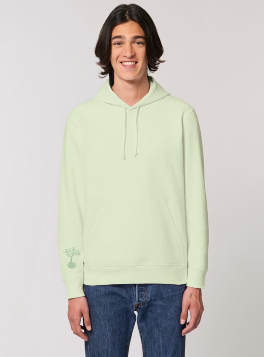 Sweat Bio Unisex Vert Pastel