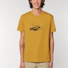 Tshirt Bio Homme Silence Ocre