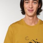 Tshirt Bio Homme Silence Ocre