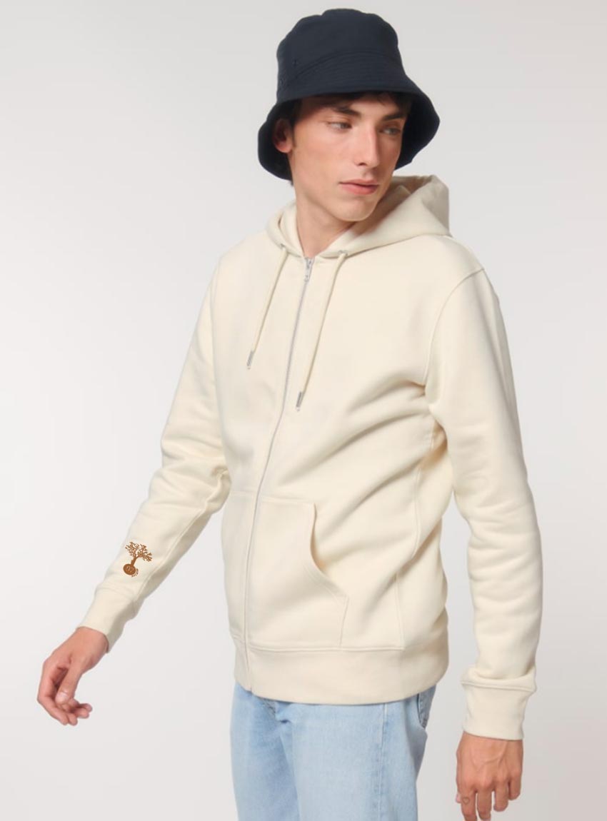 Veste Bio Unisex Save The World Crème