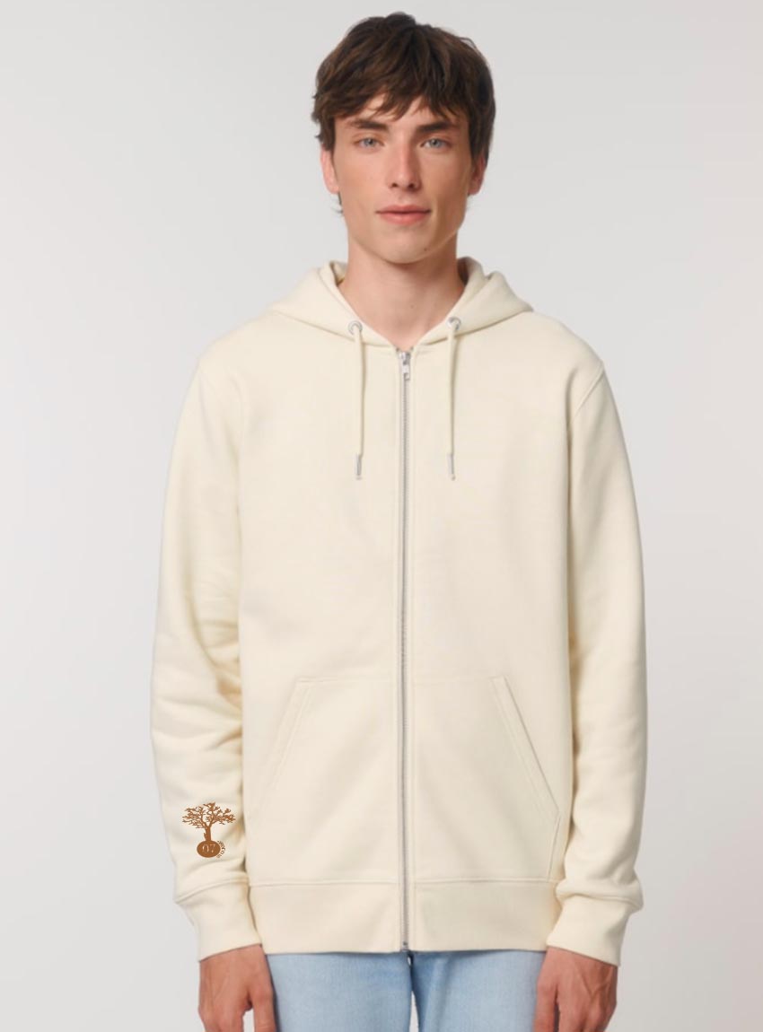 Veste Bio Unisex Save The World Crème