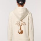 Veste Bio Unisex Save The World Crème