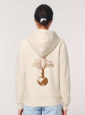 Veste Bio Unisex Save The World Crème