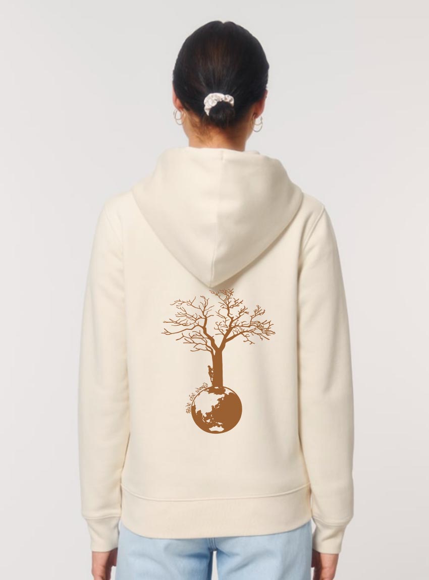 Veste Bio Unisex Save The World Crème