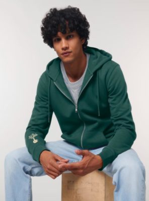 Veste Bio Unisex Save The World Sapin