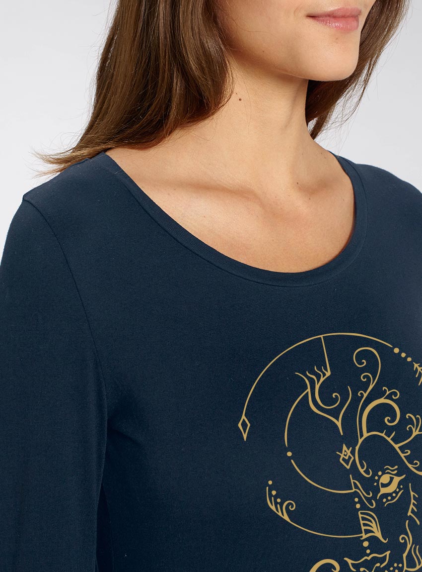 Manche Longue Bio Femme Lion Marine Manche Longue Bio Femme Lion Marine