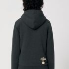 Polaire Bio Unisex Anthracite Dos