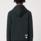 Polaire Bio Unisex Anthracite Dos