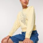 Pull Bio Femme Lion Jaune Pastel
