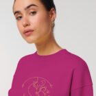 Pull Bio Femme Lion Orchidée