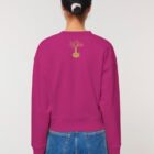 Pull Bio Femme Lion Orchidée Dos