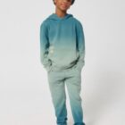 Sweat Bio Garçon Tye and Dye Lagon