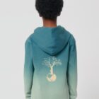 Sweat Bio Garçon Save The World Tye and Dye Lagon