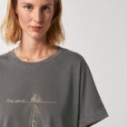 Tshirt Bio Femme Baleine Anthracite