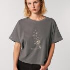 Tshirt Bio Femme Bee Anthracite