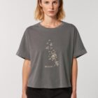 Tshirt Bio Femme Bee Anthracite