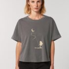 Tshirt Bio Femme Dream Time Anthracite