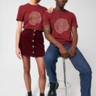 Tshirt Bio Homme Evolution Cerise