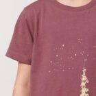 Tshirt Enfant Bio Fille Sky Totem Hibiscus