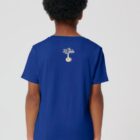 Tshirt Enfant Bio Garçon Bleu Dos