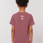 Tshirt Enfant Bio Garçon Hibiscus Dos