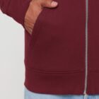 Veste Bio Unisex Save The World Bordeau